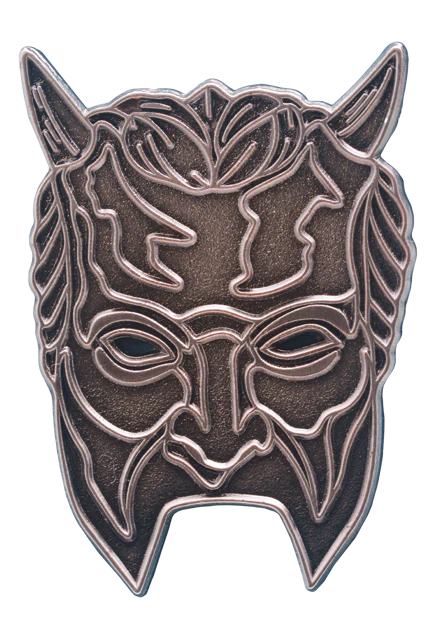 Ghost Male Nameless Ghoul Enamel Pin