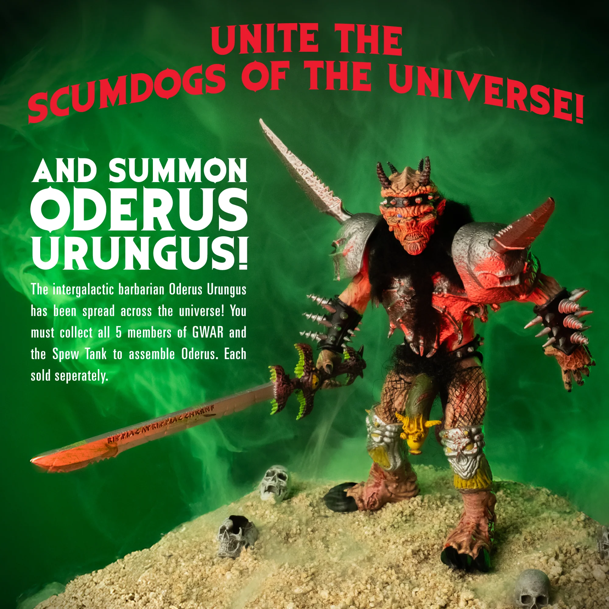 GWAR - Beefcake the Mighty - 5" Action Figure - Image 9