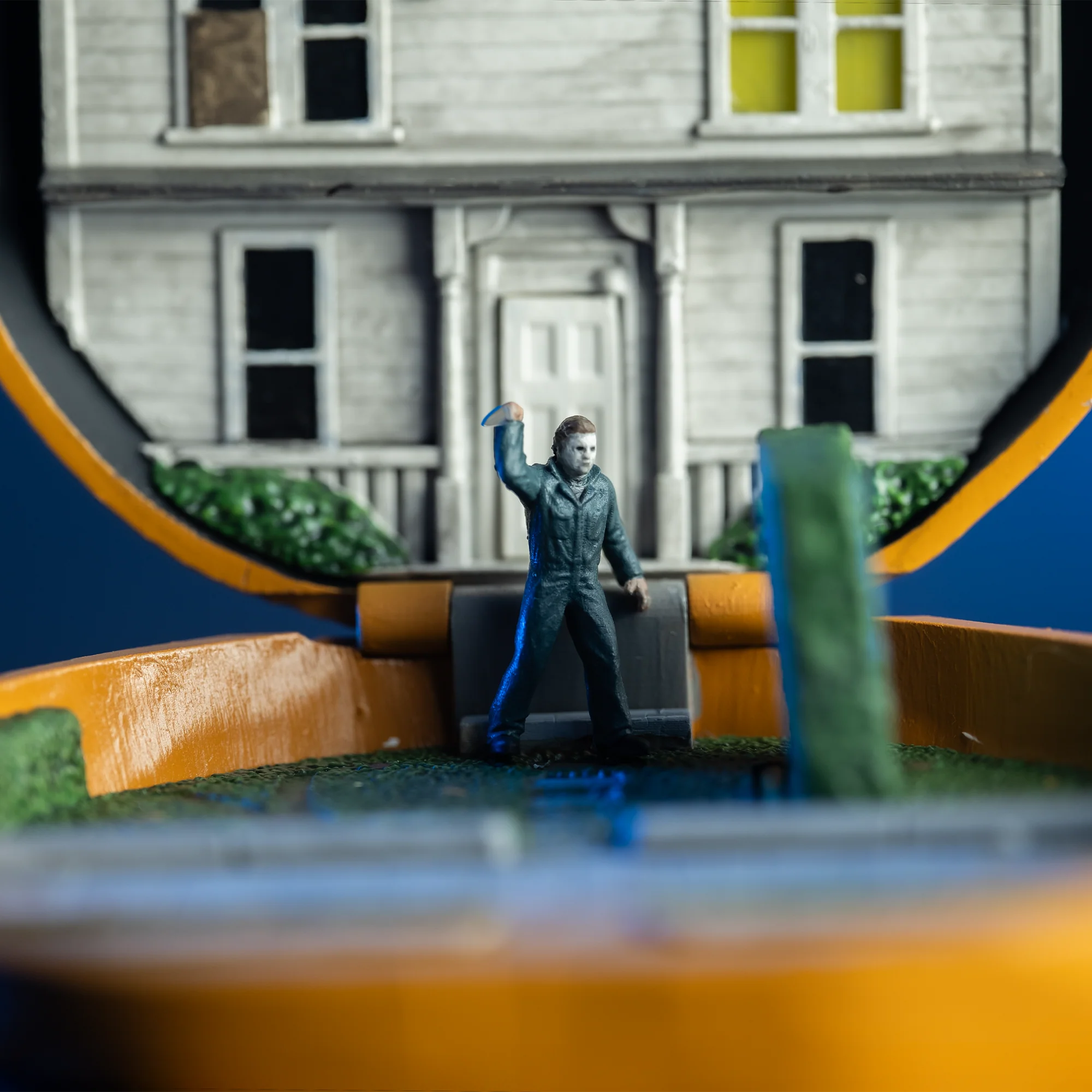 *PRE-ORDER* Halloween (1978) - Myers House Pumpkin Micro Maniacs Playset - Image 6