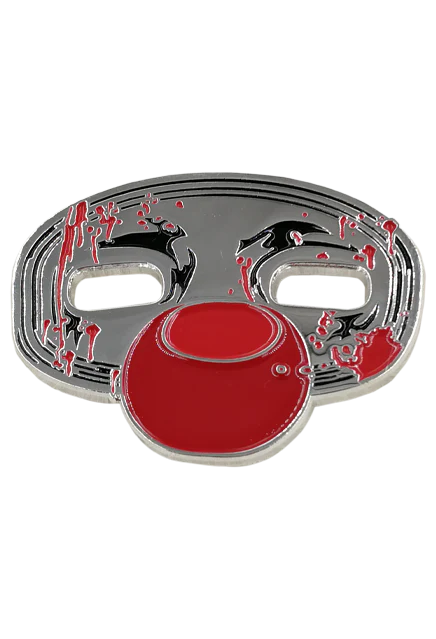 Halloween 4 - Jamie Lloyd Clown Mask Enamel Pin - Image 2