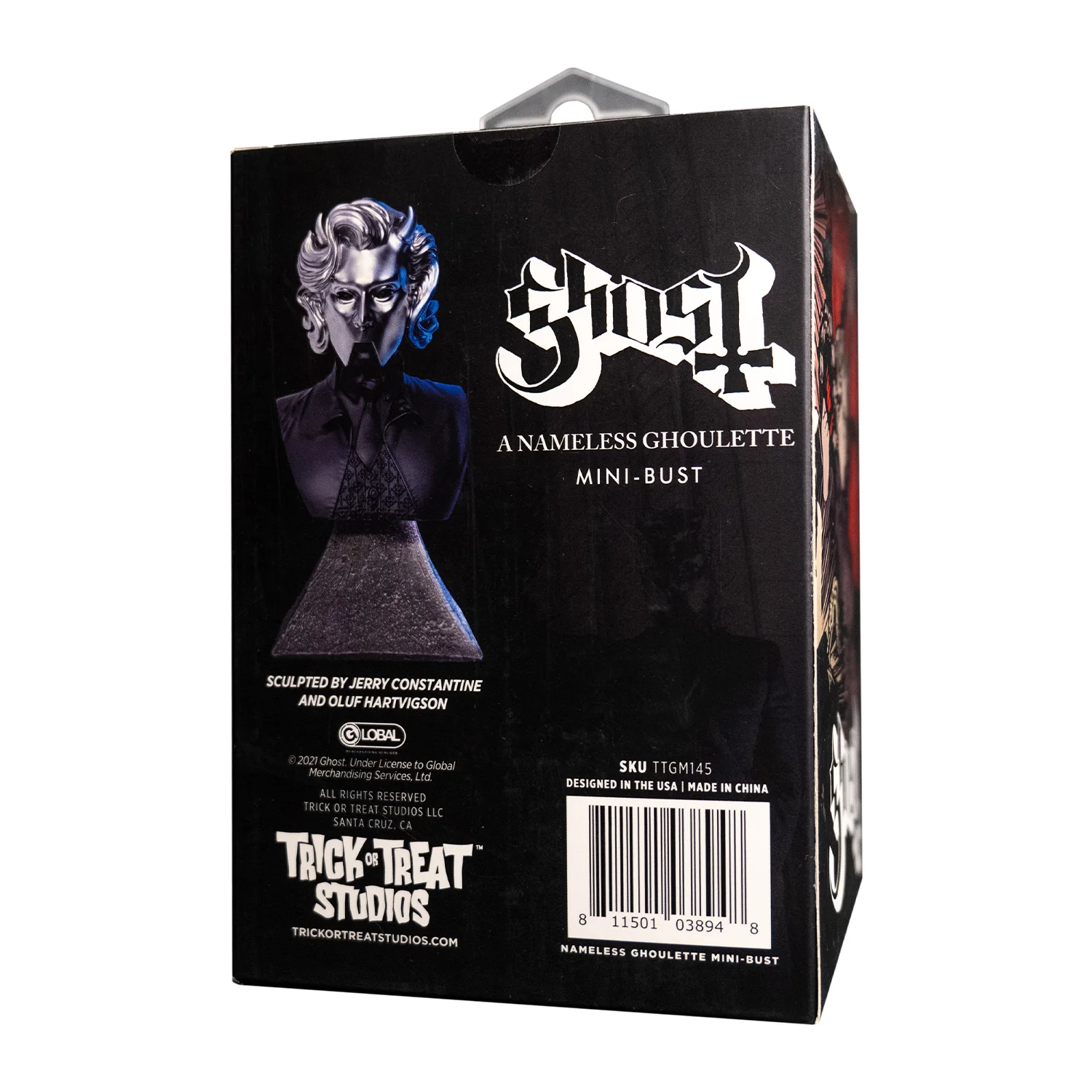 Holiday Horrors - Ghost - Ghoulette Nameless Ghoul Ornament - Image 4