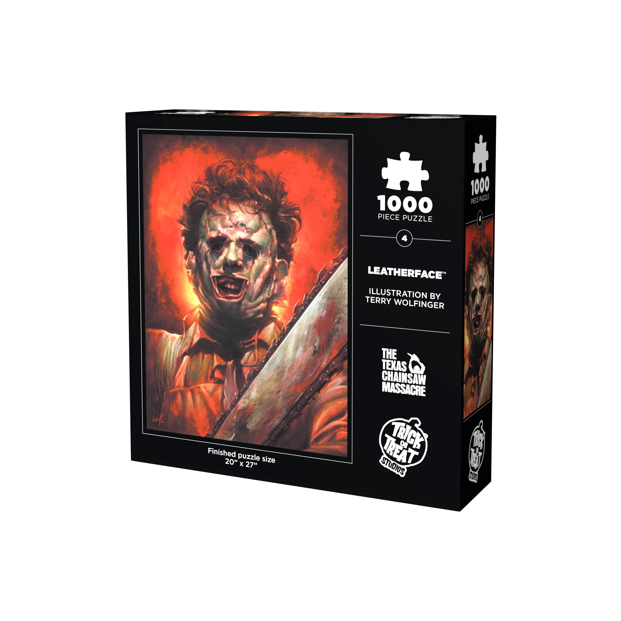The Texas Chainsaw Massacre (1974) - Leatherface Jigsaw Puzzle - Image 2