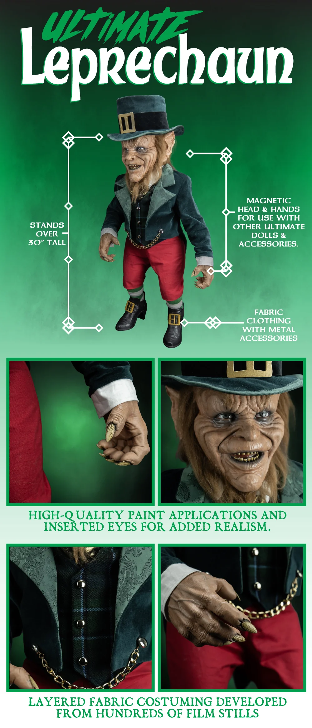 Leprechaun - Ultimate Leprechaun Doll - Kickstarter Edition - Image 3