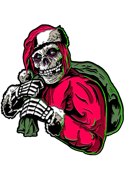 Misfits - Holiday Fiend Enamel Pin