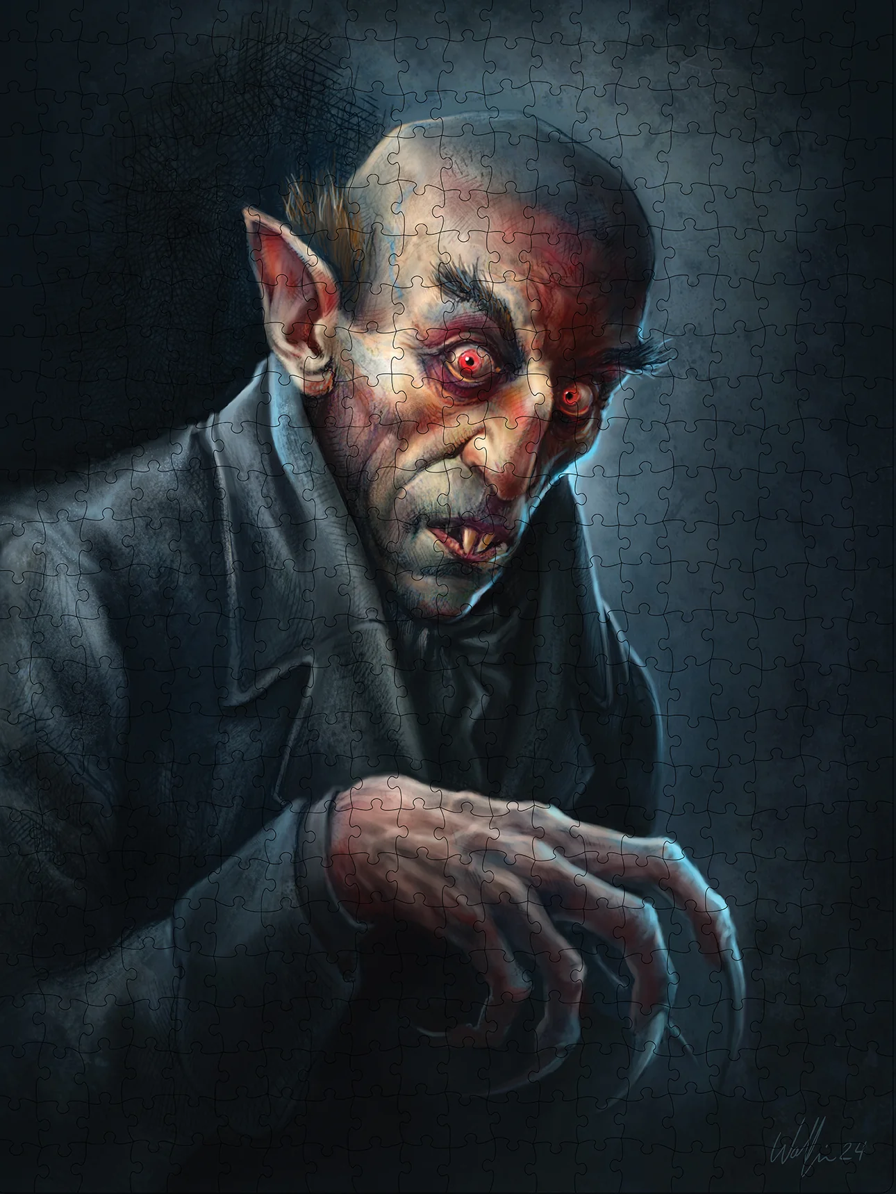 Nosferatu - 500 Piece Jigsaw Puzzle - Image 2