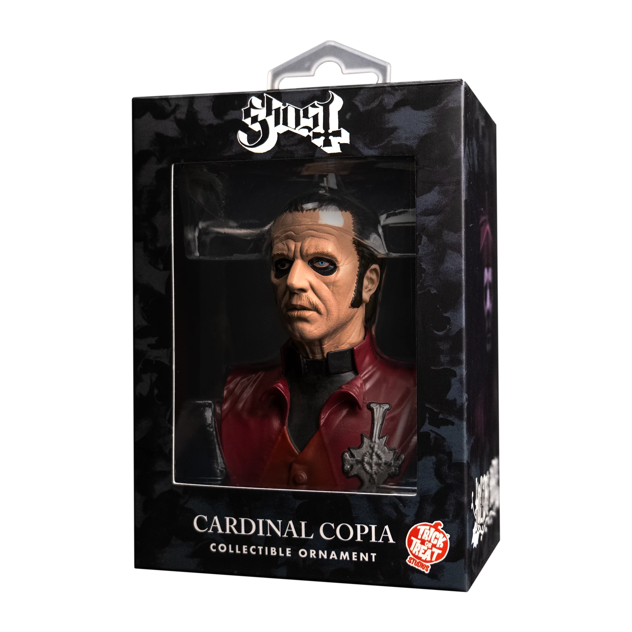 Holiday Horrors - Ghost Cardinal Copia Ornament - Image 3