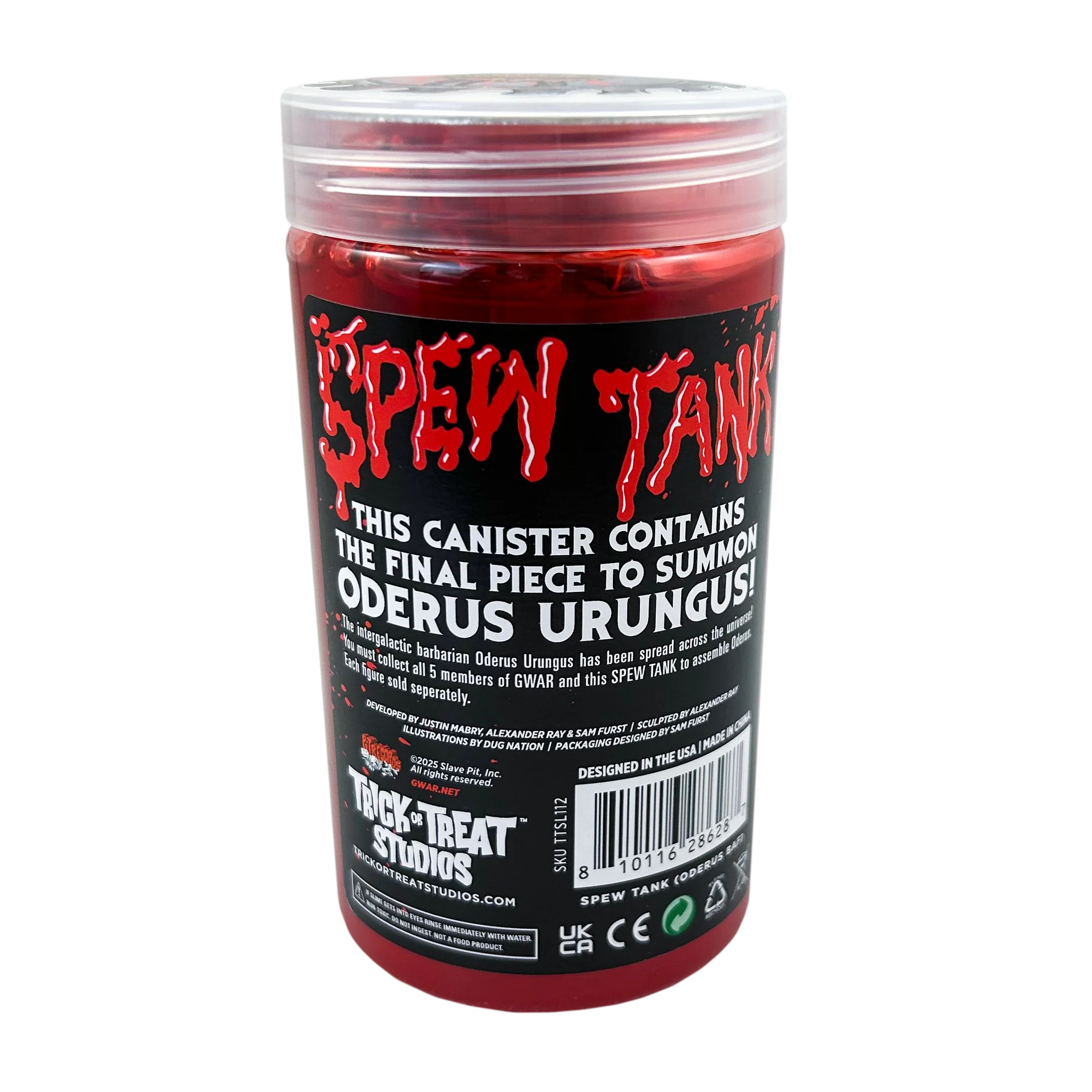 GWAR - Spew Tank - Blood Slime (Oderus B.A.F.) - Image 2