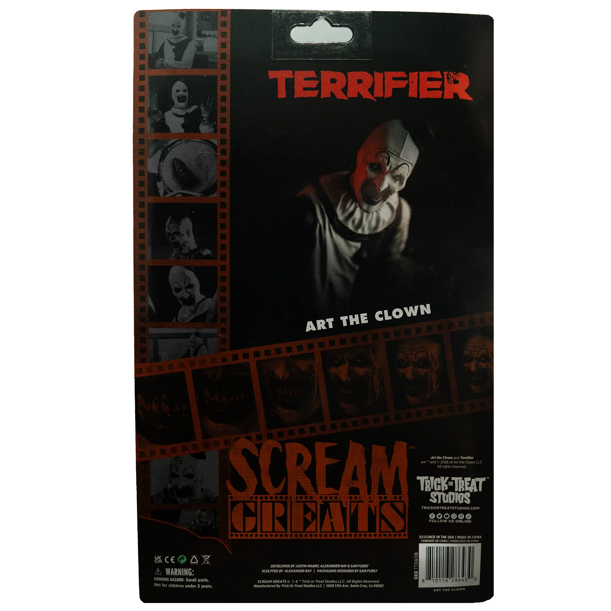 *PRE-ORDER* Scream Greats - Terrifier - Art the Clown - 8" Figure - Image 10