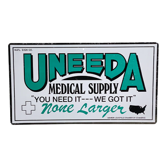 Return of the Living Dead - UNEEDA Medical Supply Metal Sign - Image 2