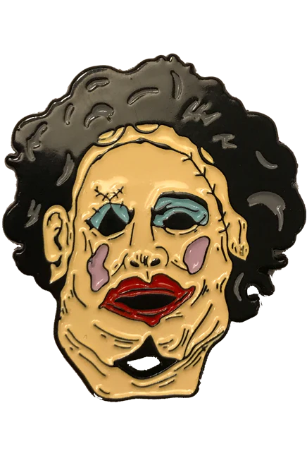 The Texas Chainsaw Massacre (1974) - Leatherface Pretty Woman - Enamel Pin - Image 2