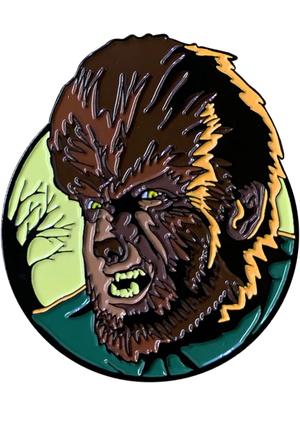 The Wolfman Enamel Pin