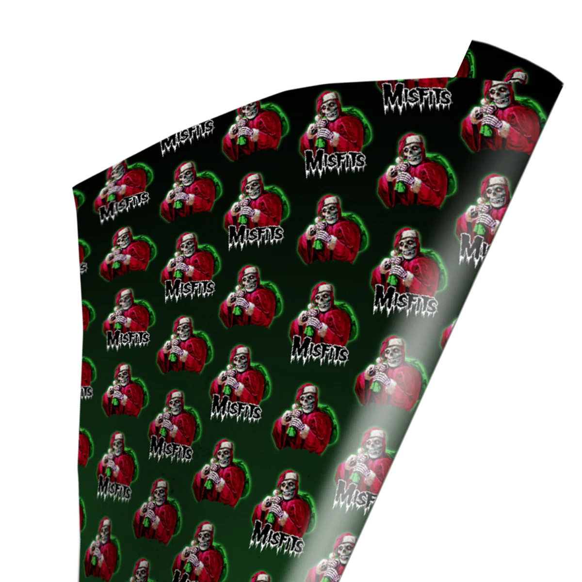 Misfits - Crimson Cringle Wrapping Paper - Image 2